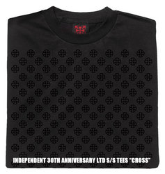インディペンデント30周年記念ティーシャツクロス