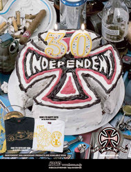 インディペンデント30周年記念Tシャツ
